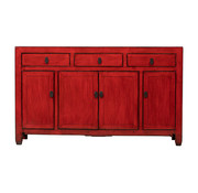 Yajutang Antique sideboard Chinese dresser red