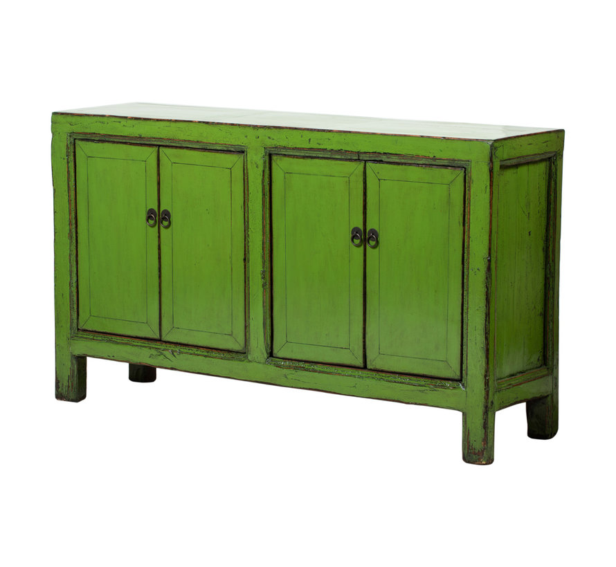 antique sideboard chinese dresser cabinet green