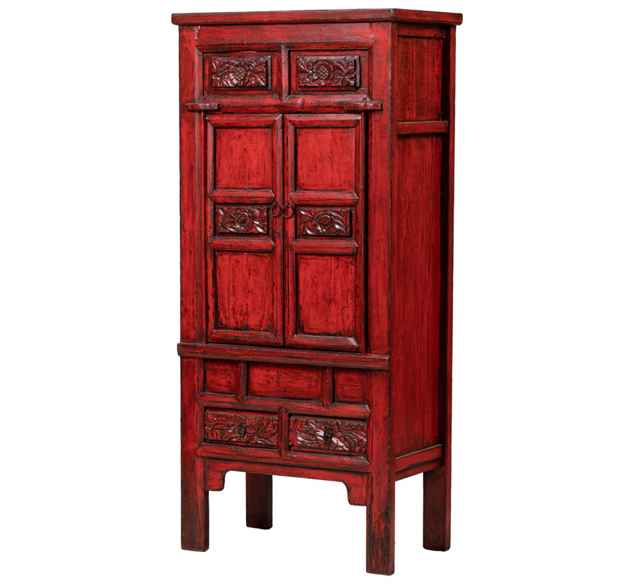 antique chinese wedding cabinet cabinet red