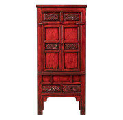 Yajutang antique  wedding cabinet red