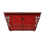 Antique Chinese Lowboard Sideboard Antique Red