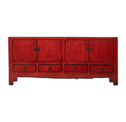Yajutang Antique sideboard Chinese dresser red