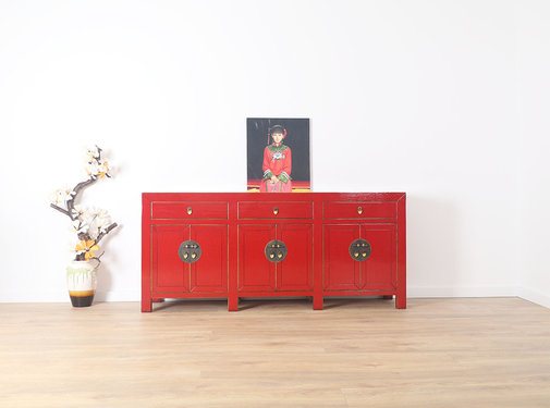 Yajutang Chinese sideboard 6 doors 3 drawers