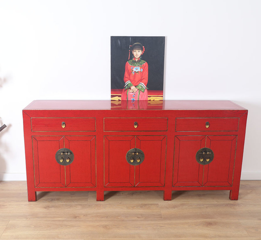 Chinese dresser sideboard 6 Türen 3 Schubladen