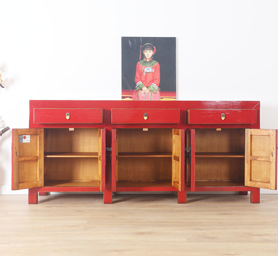 Chinese dresser sideboard 6 Türen 3 Schubladen