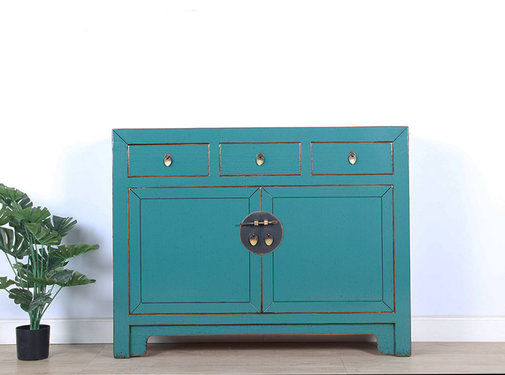 Yajutang Sideboard Kommode  türkis RAL5018
