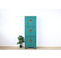 Chinese wedding cabinet 6 doors solid wood turqious RAL5018