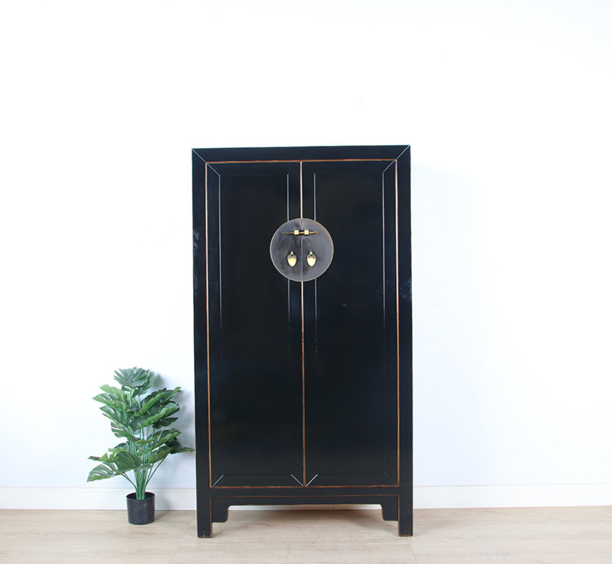 Shoe cabinet handmade solid wood  handmade solid wood black