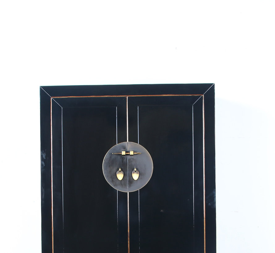 Shoe cabinet handmade solid wood  handmade solid wood black