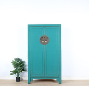 Yajutang Wedding cabinet 2 doors turquoise   RAL5018