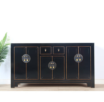 Yajutang Chinese sideboard  black