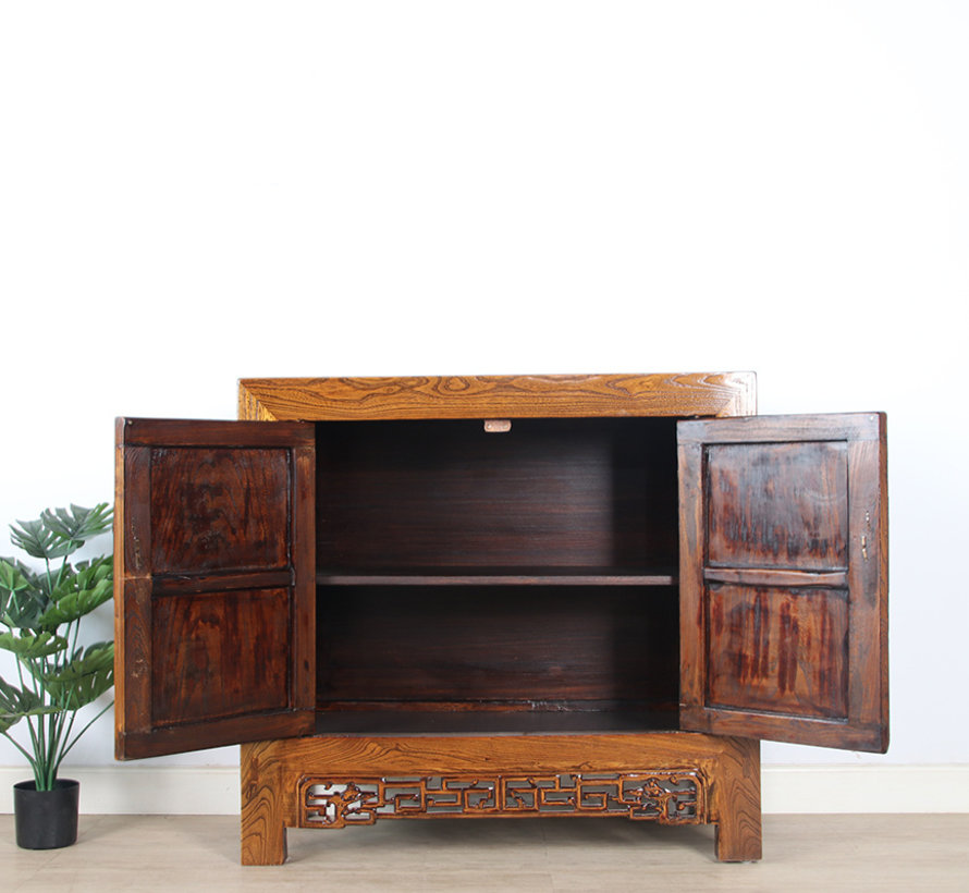Antique chinese cabinet solid wood