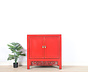 Antique chinese cabinet solid wood red