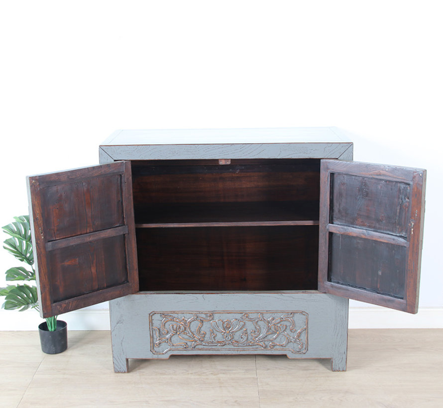Antique chinese cabinet solid wood