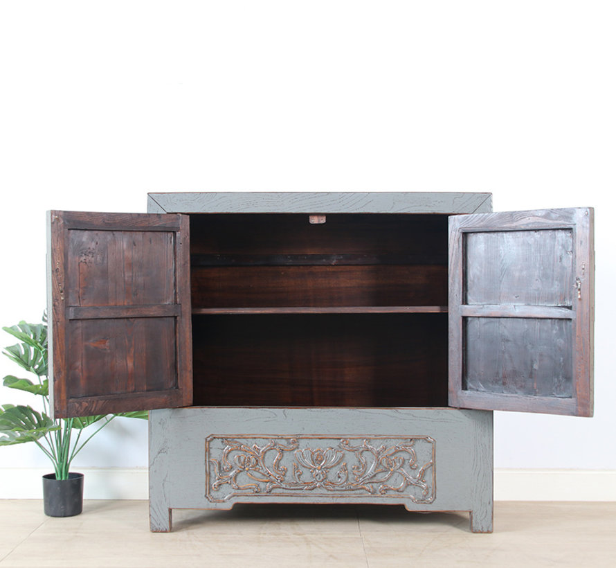 Antique chinese cabinet solid wood