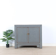 Yajutang Antike chinesische Kommode Massivholz  RAL7005