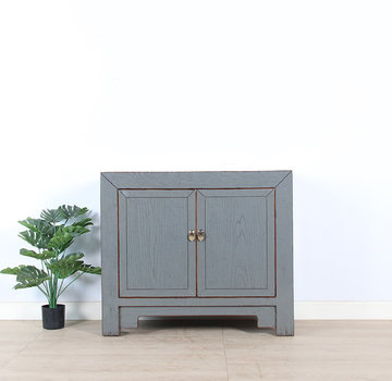 Yajutang Antique chinese cabinet solid wood   RAL7005