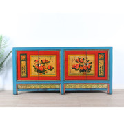 Yajutang Antique chinese cabinet solid wood painted