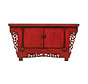 Antique Chinese Lowboard Sideboard Antique Red