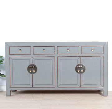 Yajutang Chinesisches Sideboard grau   RAL7005