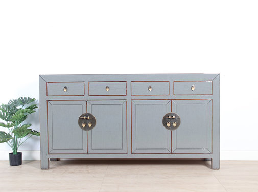 Yajutang Chinesisches Sideboard grau   RAL7005