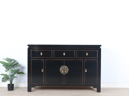 Yajutang chinesisches Sideboard schwarz