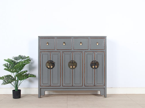 Yajutang Chinese  sideboard gray RAL7005