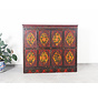 Tibetan chest of drawers with beautiful hand-painted figuren motif