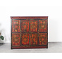 Tibetan chest of drawers with beautiful hand-painted figuren motif