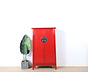 Chinese wedding cabinet 2 doors red