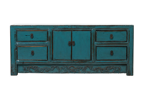 Yajutang antike chinesische  Sideboard blau