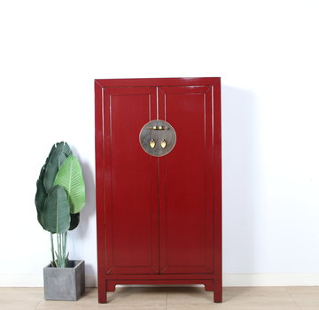 Yajutang Schuhschrank  2 Türen purpurrot RAL3004