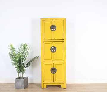 Yajutang Chinese wedding cupboard 6 doors lemon