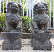 Yajutang Fu Hunde Wächterlöwe Tempellöwen 80cmH