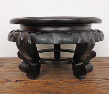 Yajutang Wooden base coaster small table Ø23