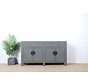 Chinese dresser sideboard 4 Türen 3 Schubladen gray  RAL7005