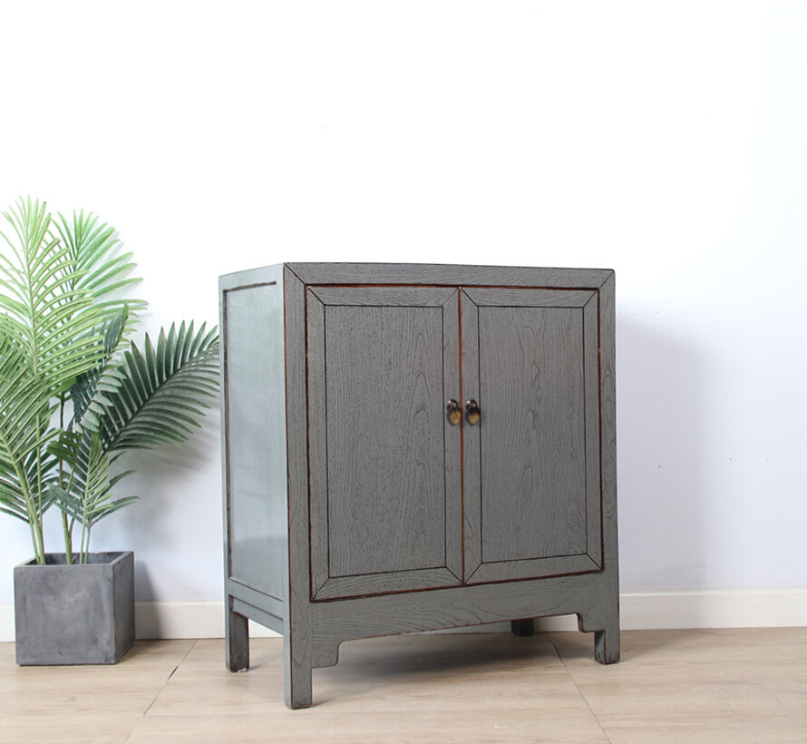 Antique Chinese  dresser  gray