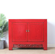 Yajutang Antikes Sideboard chinesische Kommode rot