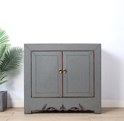 Yajutang Antique Chinese  dresser  gray  RAL7005
