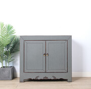 Yajutang Antike chinesische Kommode grau  RAL7005