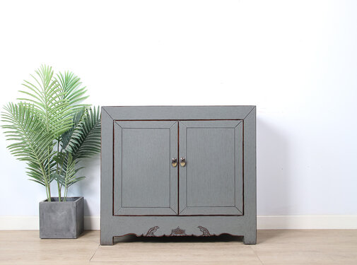 Yajutang Antique Chinese  dresser  gray