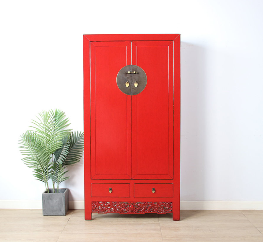 Filing cabinet folder cabinet red