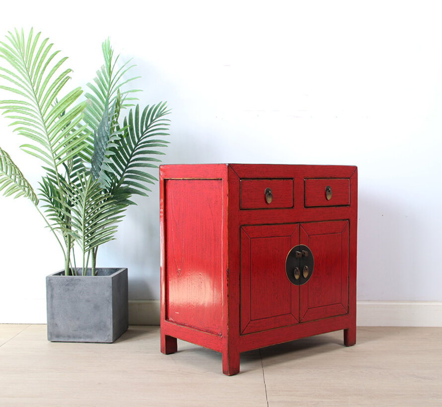 Antique Chinese  dresser red