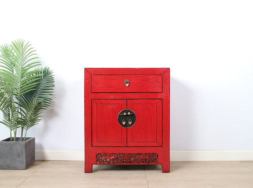Yajutang Antike chinesische Kommode rot
