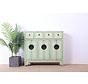 chinesische Kommode Sideboard 4 Schubladen 6 Türen RAL6019