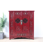 Yajutang china cabinet purpurrot RAL3004