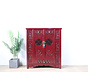 Chinese chest of drawers sideboard purpurrot RAL3004