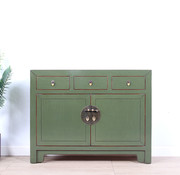 Yajutang Sideboard 3 drawers  olive green RAL6003