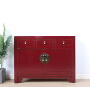 Yajutang Sideboard 3 drawers  purple red RAL3004