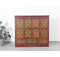 Tibetan chest of drawers   beautiful hand-painted floral motif